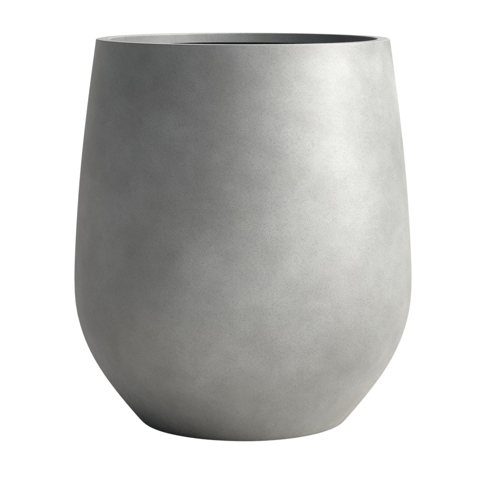 DTY Signature Mount Wilson Modern Indoor Outdoor Fiberstone Tapered Planter, Lightweight, Weather Resistant Garden Pot with Drainage Hole & Rubber Plug (Black, 11'' D x 12'' H) Media 29