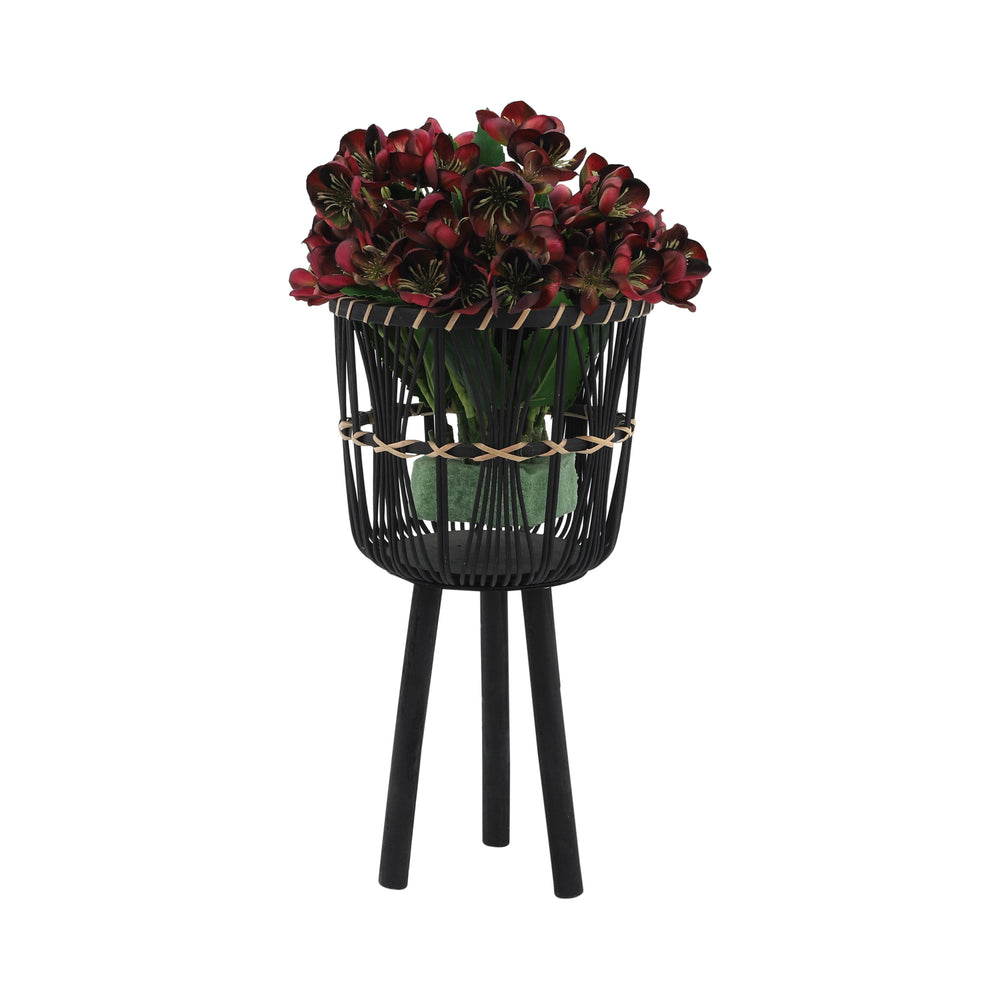 S/3 BAMBOO PLANTERS 11/13/15', BLACK Media 5