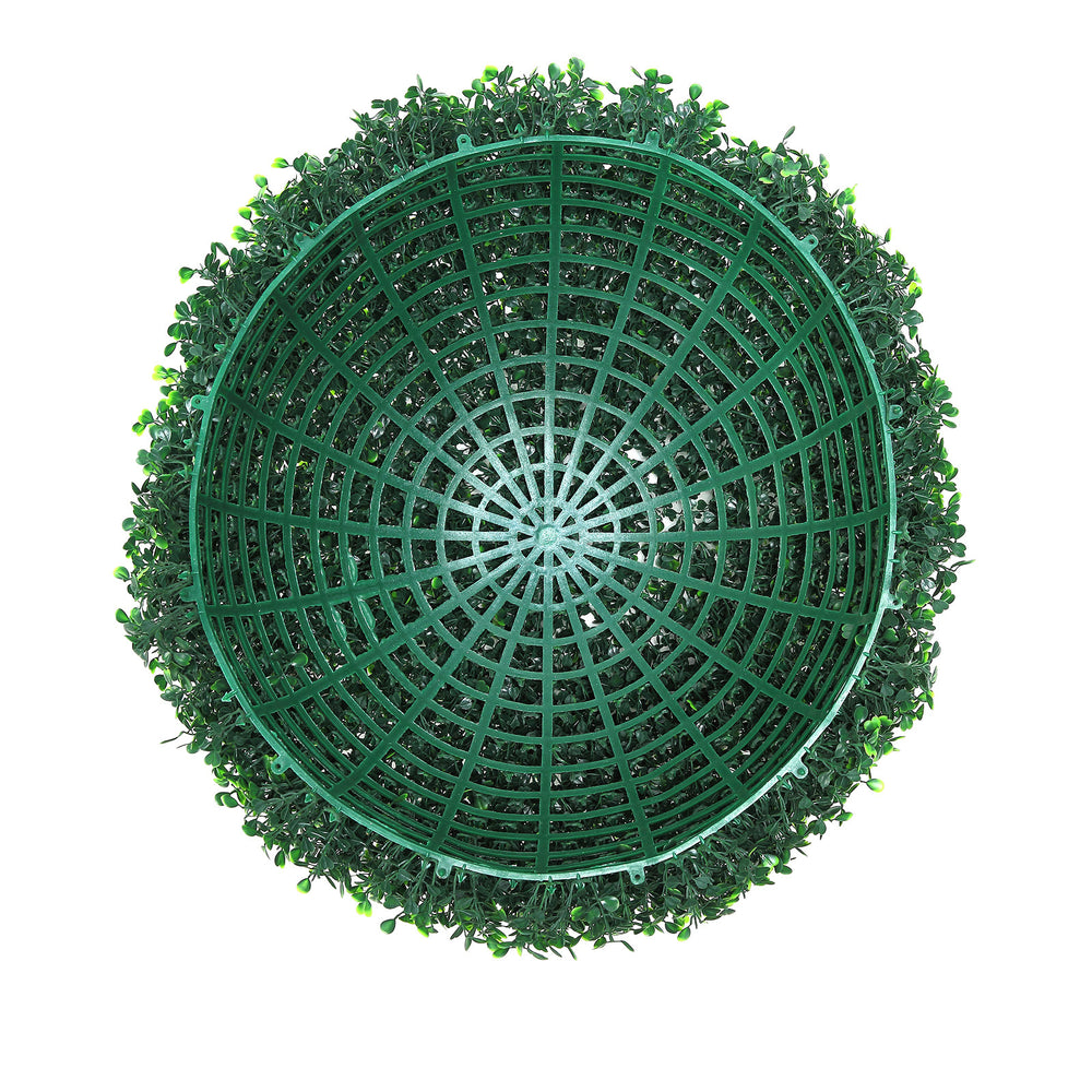 Artificial Topiary Boxwood Trees, 16 Inches Tall (Set of 2), Ball-Shaped Faux Topiary Plants, Year-Round Green Artificial Decorative Balls for Backyard, Balcony, Garden, Wedding, and Home Décor Media 6