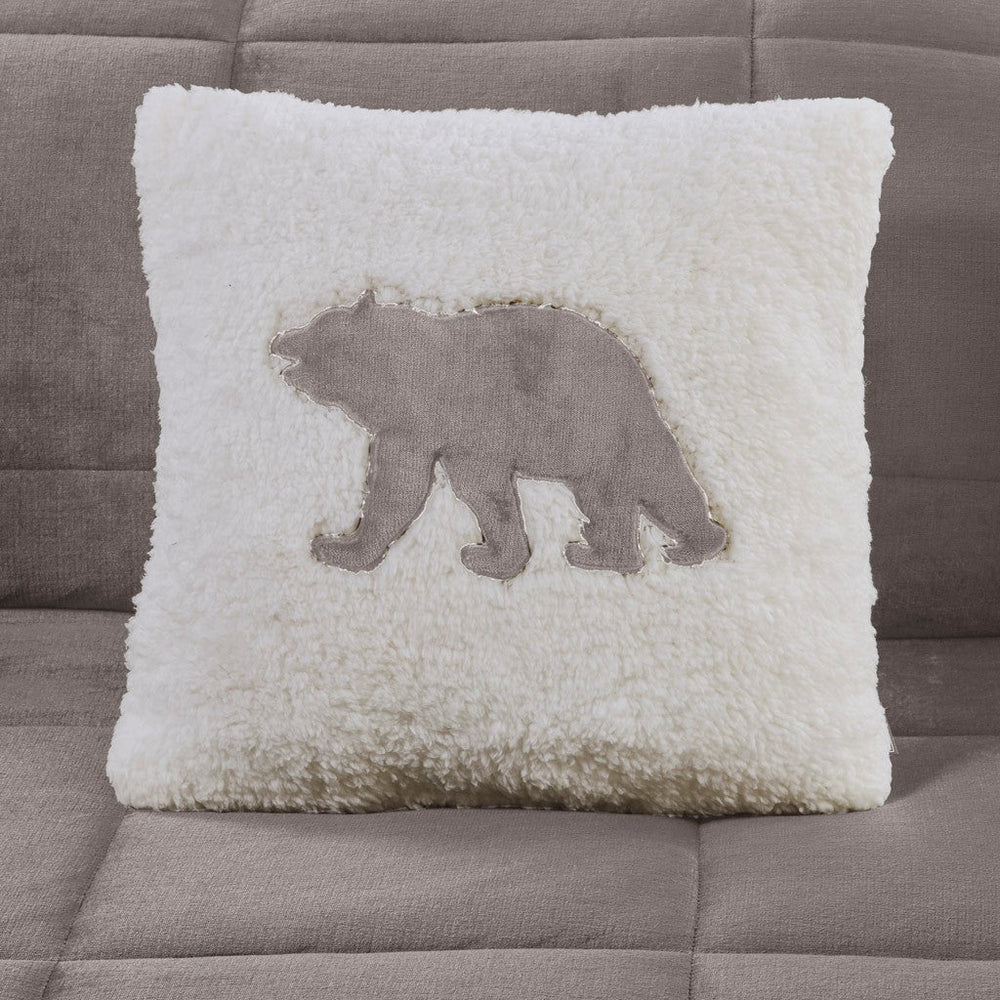 King Plush to Sherpa Down Alternative Comforter Set Media 6