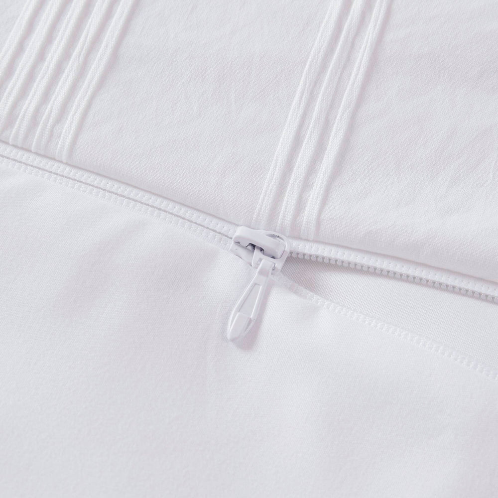 3-Piece King Woven Striped Duvet Set Media 19