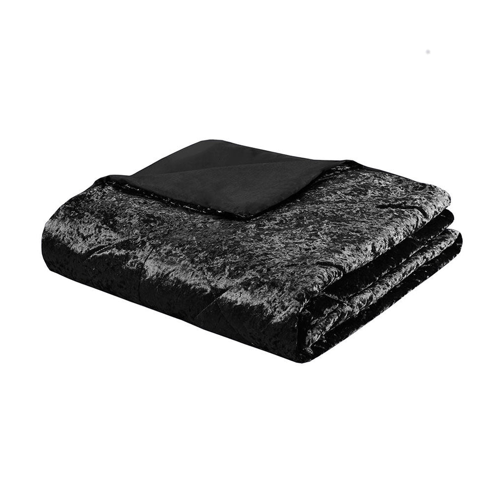 Twin/Twin XL Velvet Duvet Cover Set with Throw Pillow Media 13
