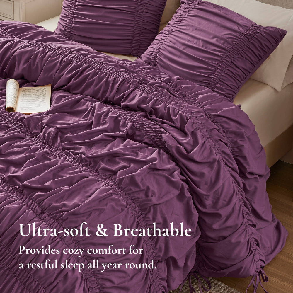 3PCS Queen Comforter Set Media 7