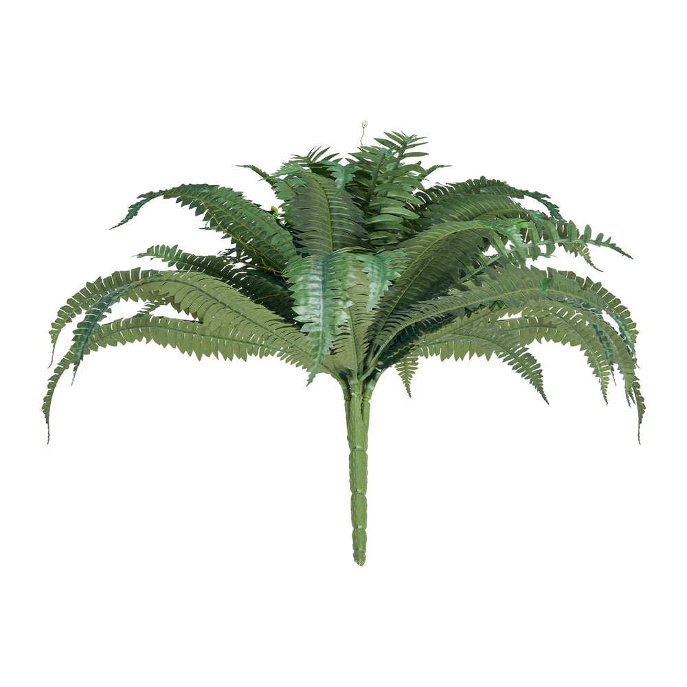 2 Pcs Artificial Boston Ferns Plastic Fern 50 Branches Indoor Outdoor Decor Media 8