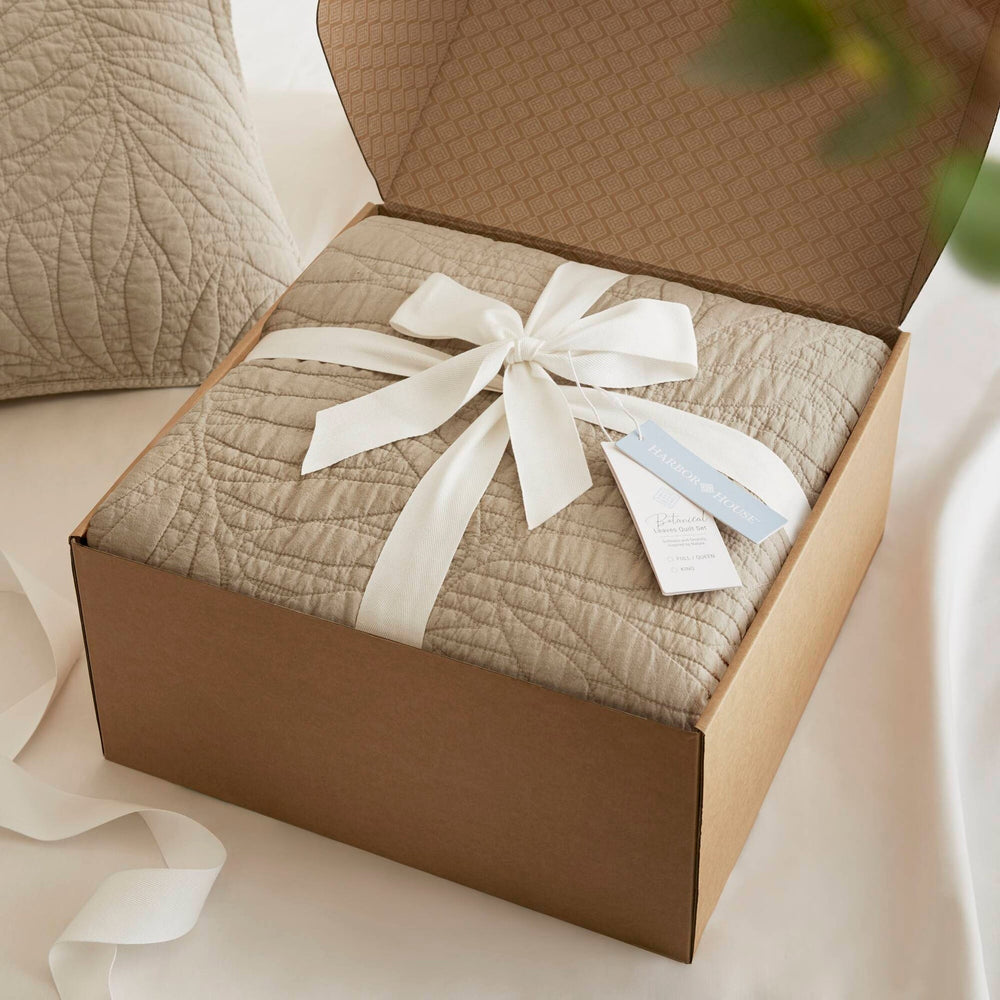 Full/Queen 3 Piece  Cotton Quilt Set Linen Media 14