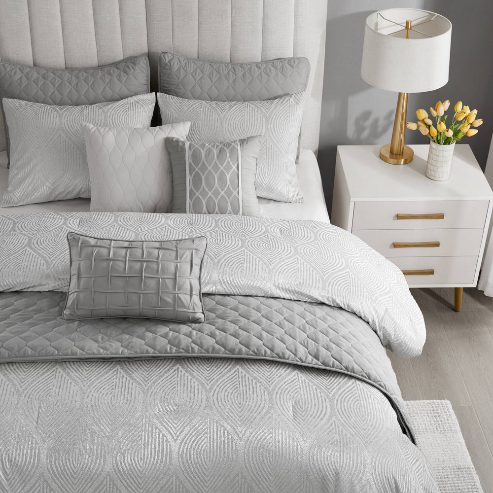10- Piece King Jacquard Comforter Set Media 15