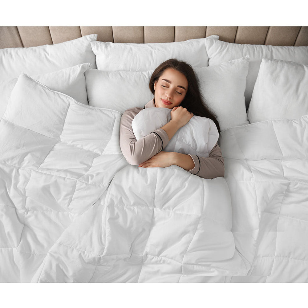 Full/Queen Cotton Down Alternative Featherless Comforter Media 14