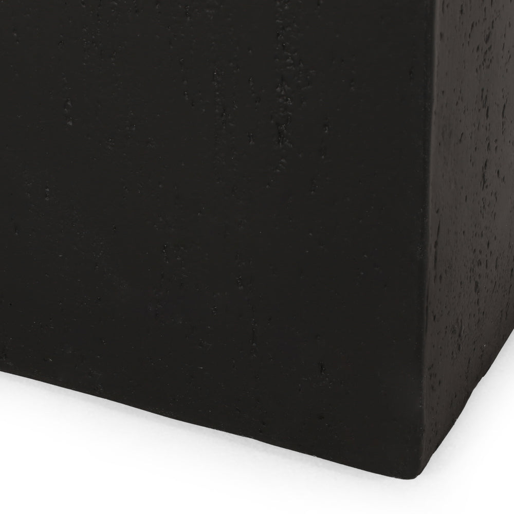 31.25' L Modern Outdoor MGO Planter in Black Finished Media 10