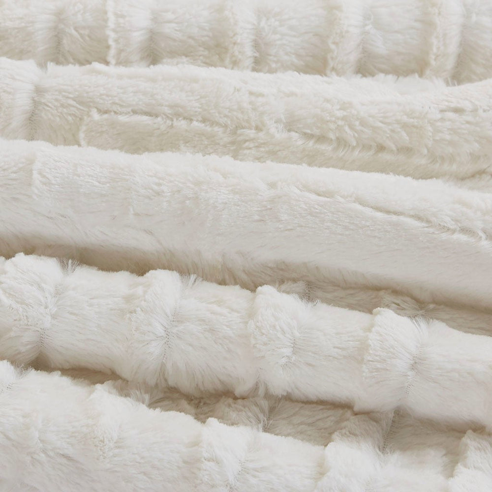 Full/Queen Fur Down Alternative Comforter Mini Set Media 2
