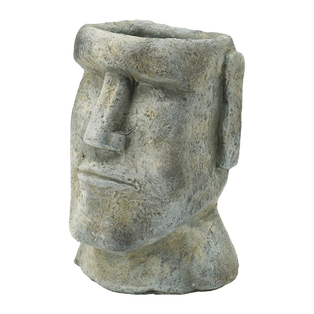 5x5.5x9' Easter Island Cement Planter Media 3