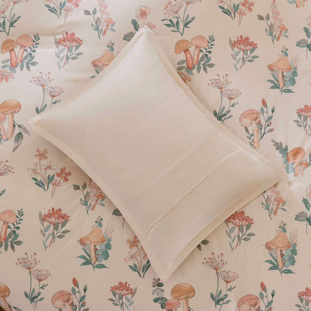 3- Piece Twin/Twin XL Mushroom Garden Comforter Set Media 15