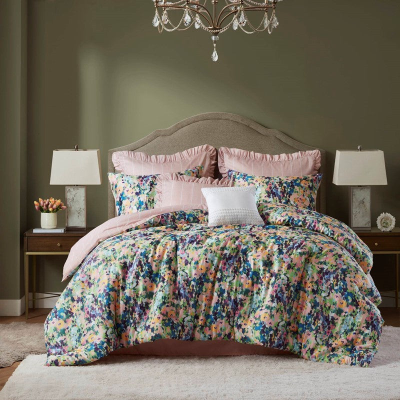 8PCS Cal King Comforter Set Media 1
