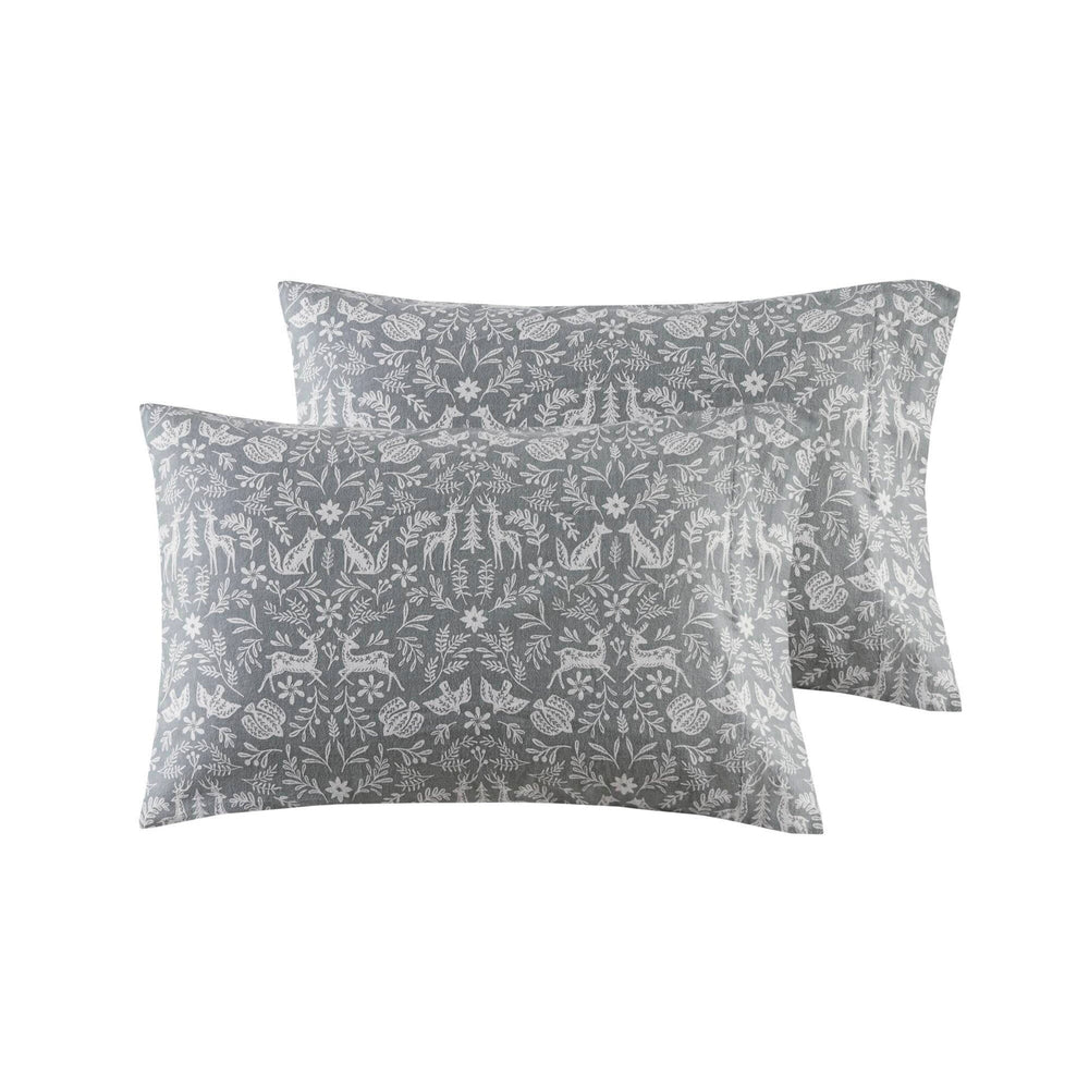 4 PCS Full Sheet Set Sage Winter Fauna Media 12