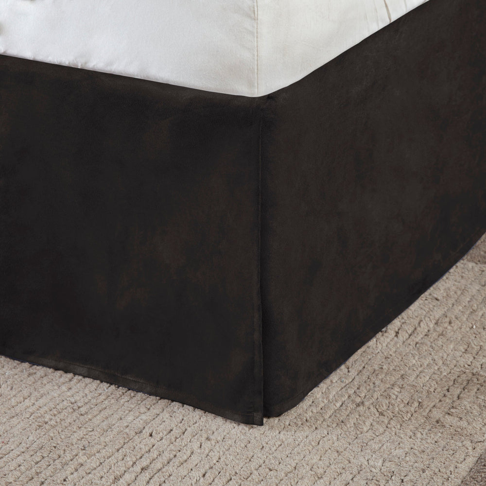 7 Piece Faux Suede Comforter Set Grey King Media 12