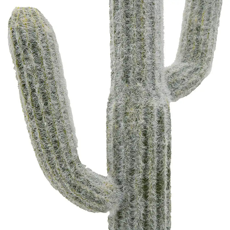 8x5x24.5'H Artificial Saguaro Cactus in Black Pot