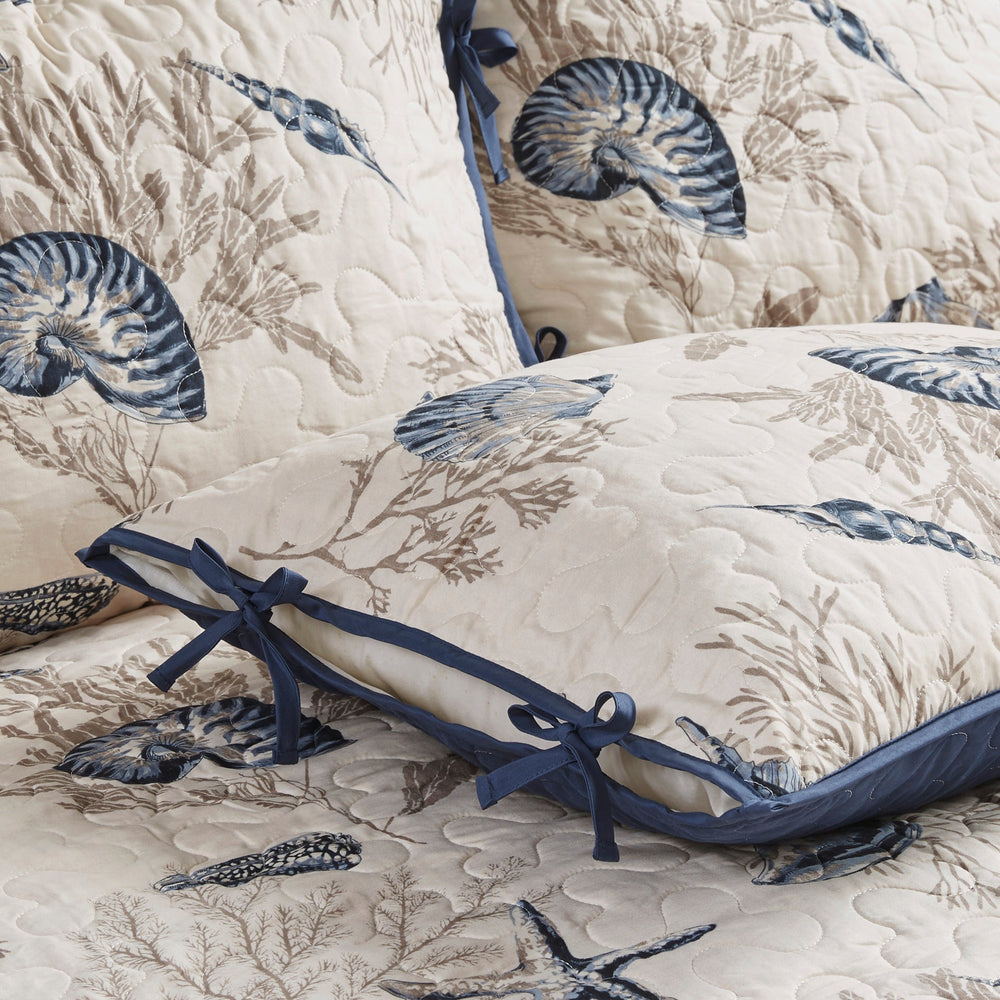 6 Piece Reversible Printed Microfiber Daybed Cover Set Blue Daybed Media 7
