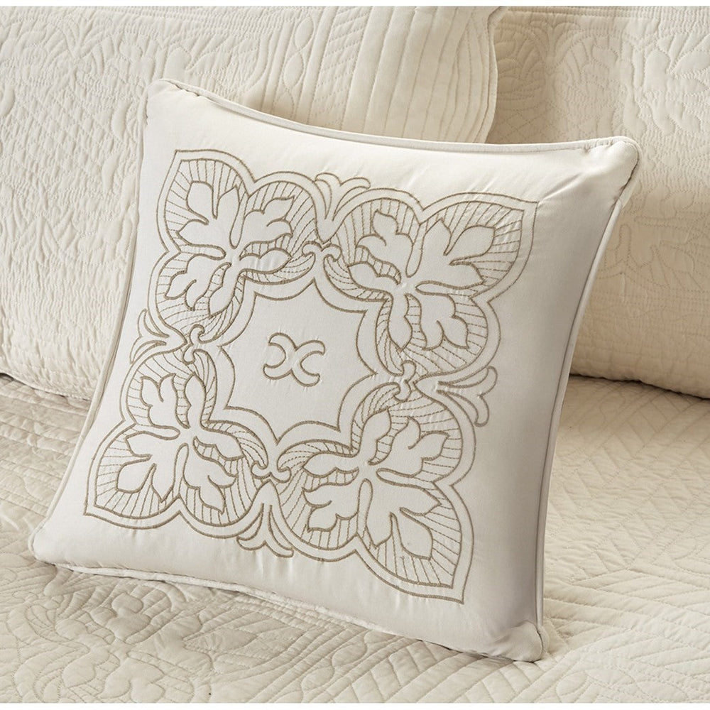 6 Piece Reversible Scalloped Edge Daybed Cover Set Cream Daybed Media 6