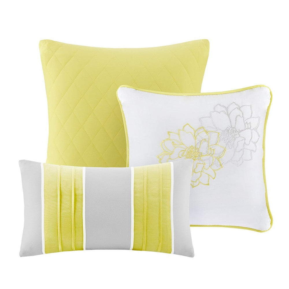 Full/Queen 6 Piece Printed Duvet Cover Set Media 9