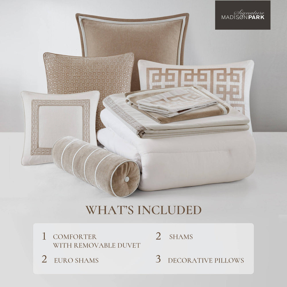 9- Piece King Comforter Set Media 6