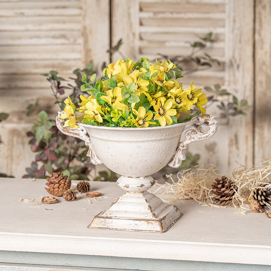 Vintage Double-Handled Flower Pot for Timeless Home Décor, Ideal for Showcasing Plants and Adding Charm to Your Space Media 1