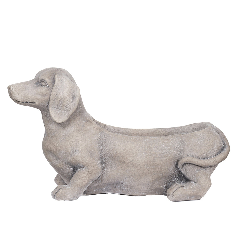 20.1x6.7x11.8' Manon Dog Planter Garden Decor Media 3