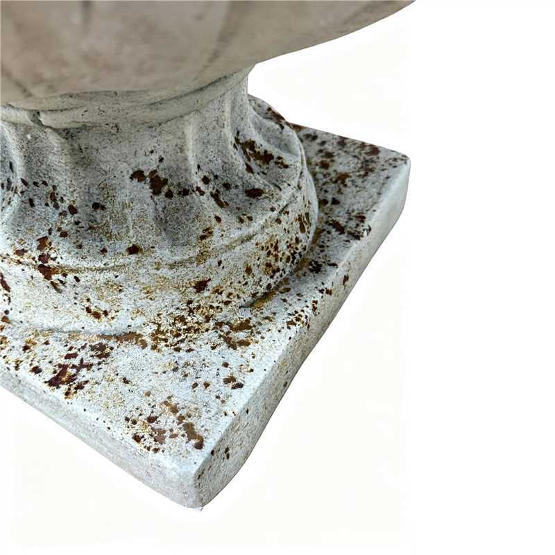 MGO Garden Planter, Garden decoration and planting,Color Make Rust, Side 17.71'L X 17.71'W X 14.5'' H Media 6
