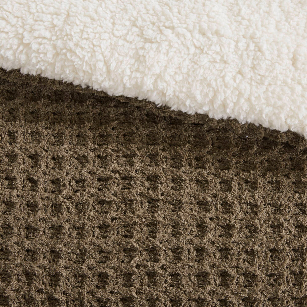 Knit Chenille Comforter Set King Media 6