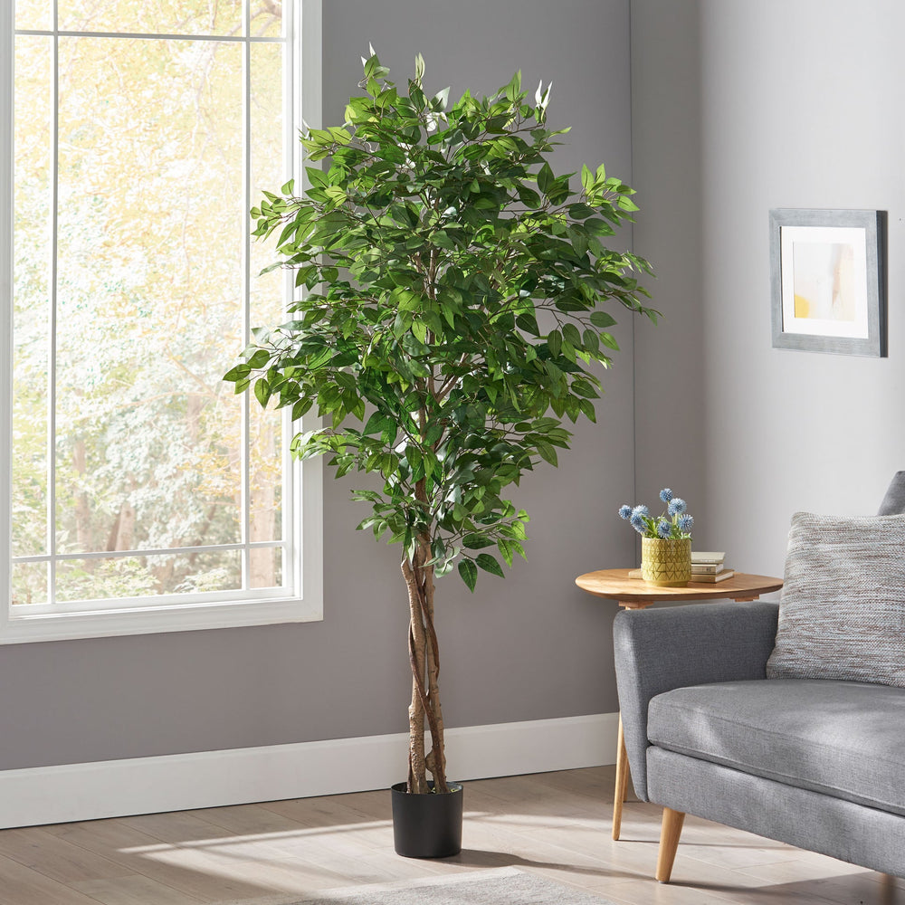 180CM ARTIFICIAL FICUS TREE Media 1