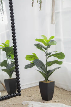 20x16x35' Artificial Fiddle-Leaf Fig Potted Plant perspective