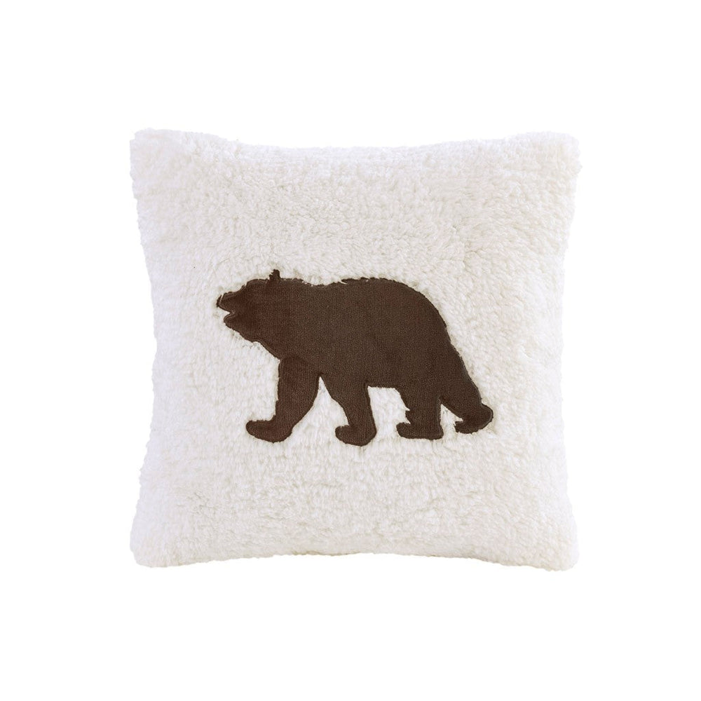Full/Queen Plush to Sherpa Down Alternative Comforter Set Media 9