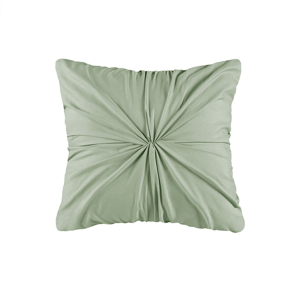 King/Cal King 4 Piece Seersucker Quilt Set with Throw Pillow Media 12