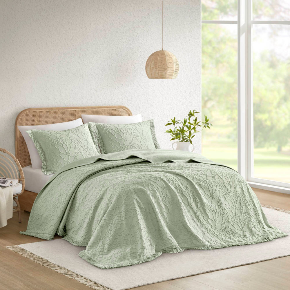 3PCS King Bedspread Set Media 1