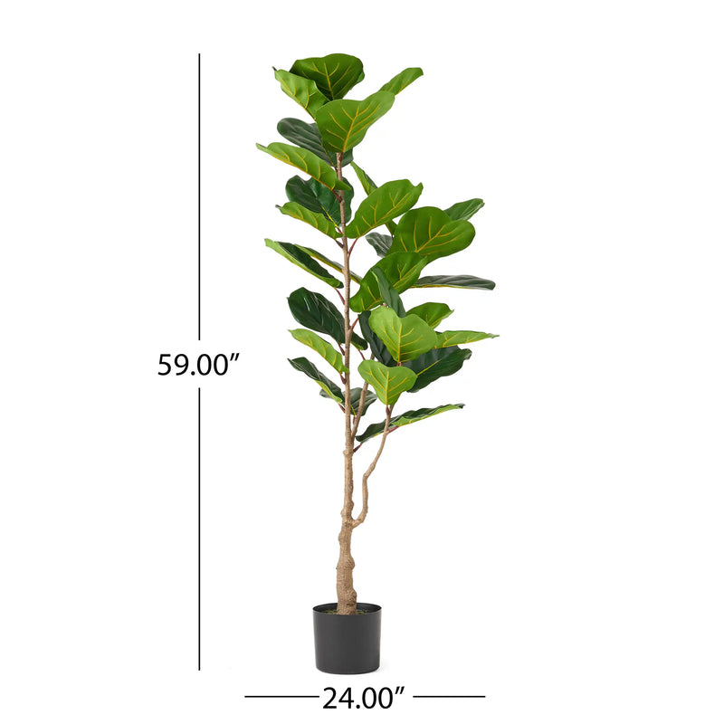 150CM ARTIFICIAL FIDDLE LEAF FIG TREE