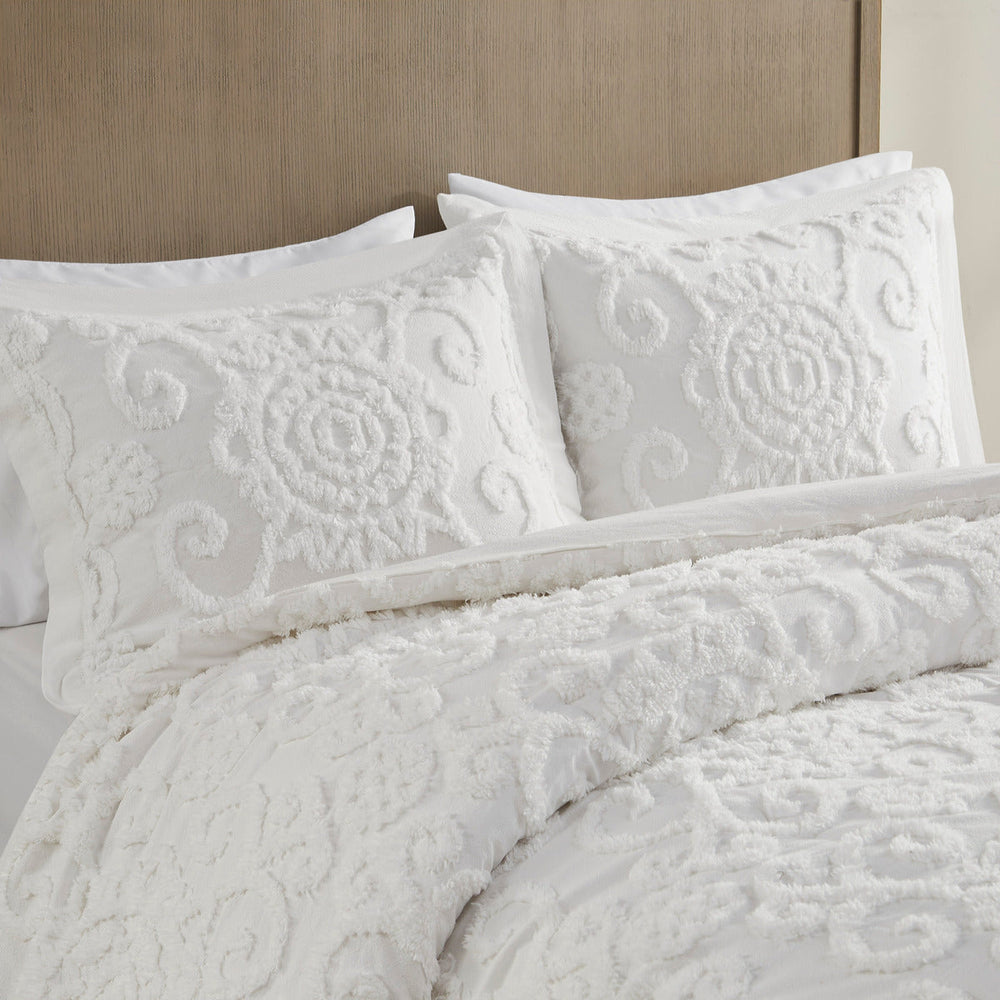 Comforter Mini set Ivory Full/Queen Media 8