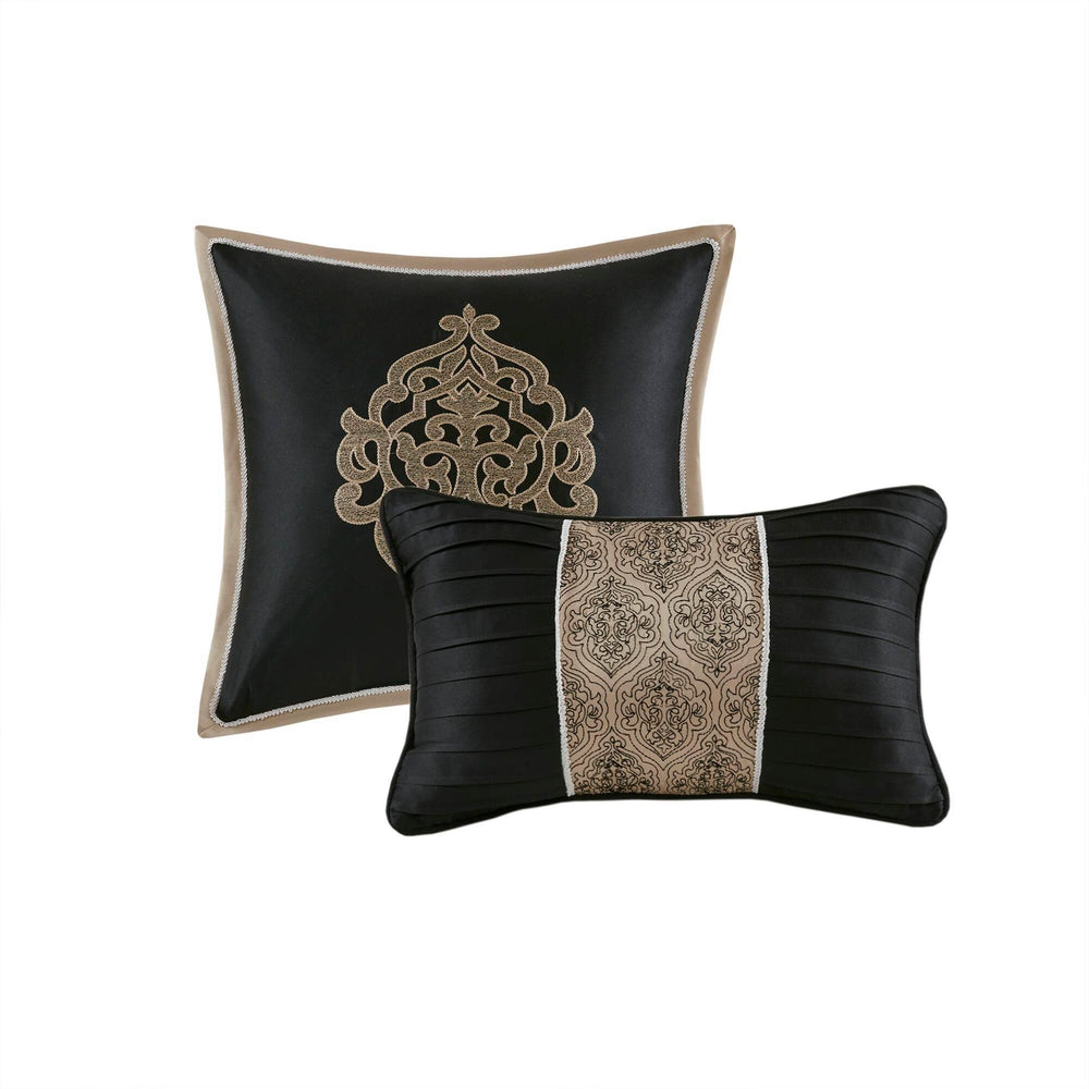 8PCS King Jacquard Comforter Set Media 10