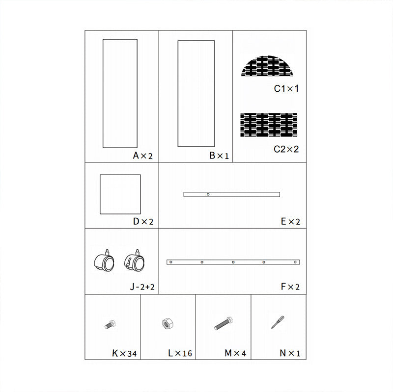 Arched Decorative Privacy Screen with Planter Box, 70.87' Tall Metal Freestanding Fence Planter, 46.8'×15.75'×16.92' Planter Box for Patio Balcony Backyard Media 7