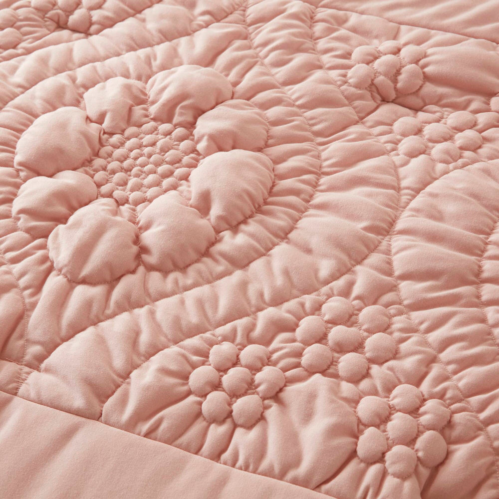 3-Piece Full/Queen Comforter Set,Pink Media 20