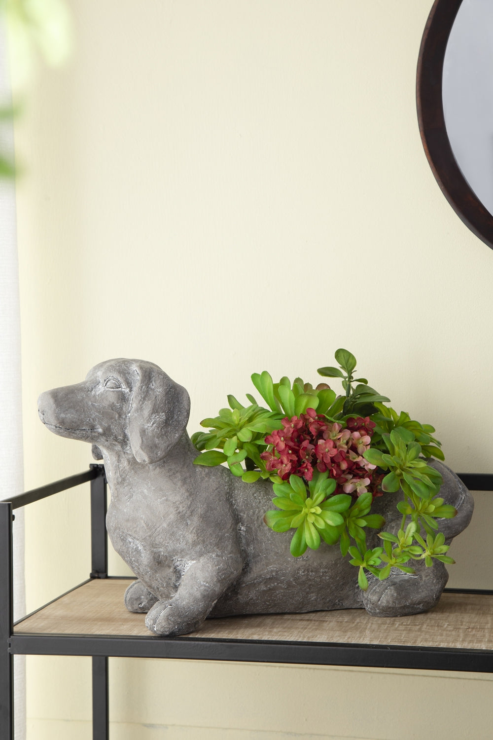 20.1x6.7x11.8' Manon Dog Planter Garden Decor Media 12