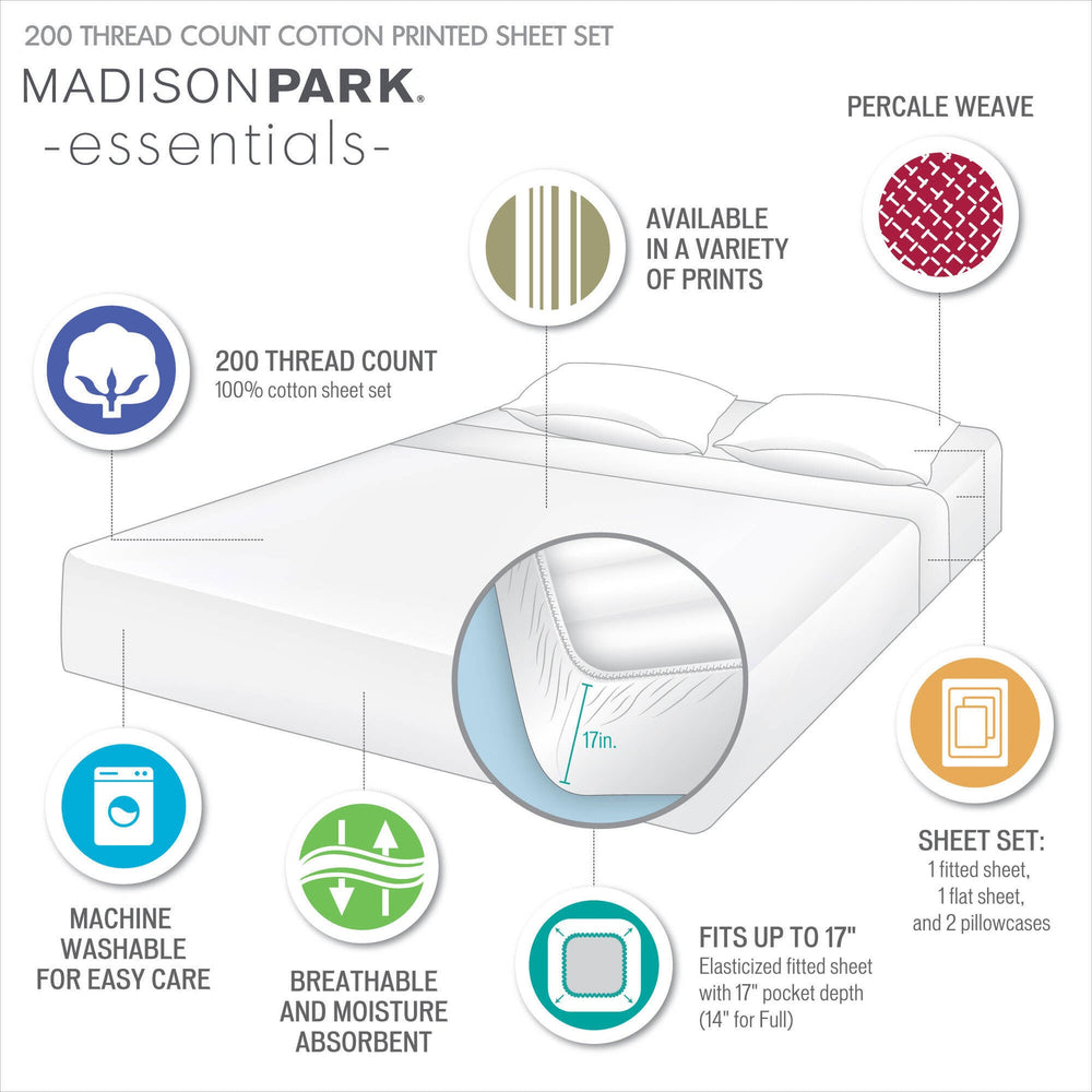 Cotton Sheet Set Full Media 5