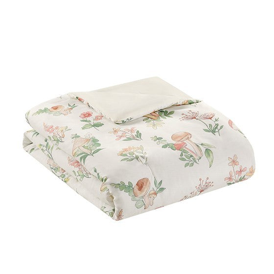 Full/Queen Mushroom Garden Comforter Set Media 11