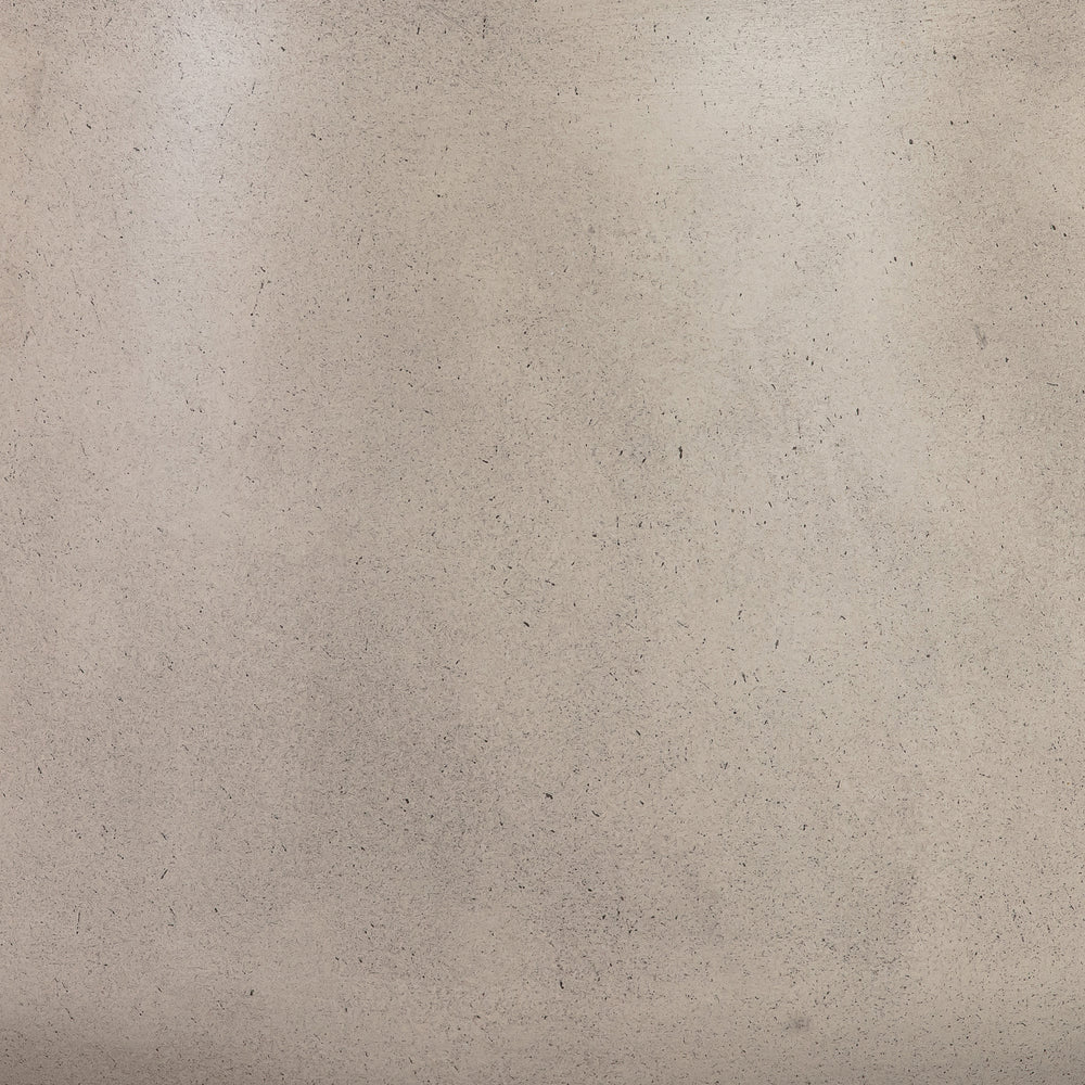 Amethyst Medium Round Lightweight White Concrete Indoor or Outdoor Planter in white Media 4