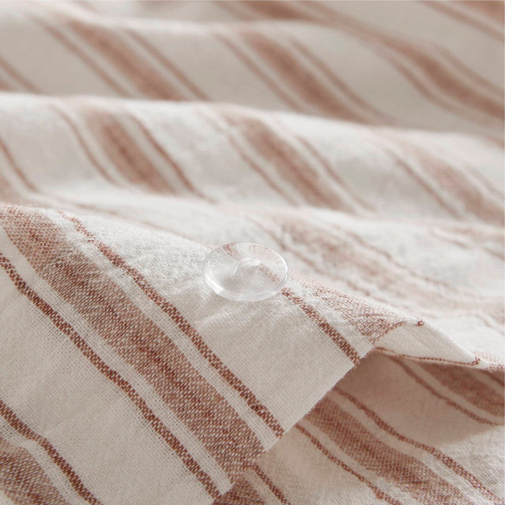 3 PCS Queen Duvet Set Terracotta Media 11