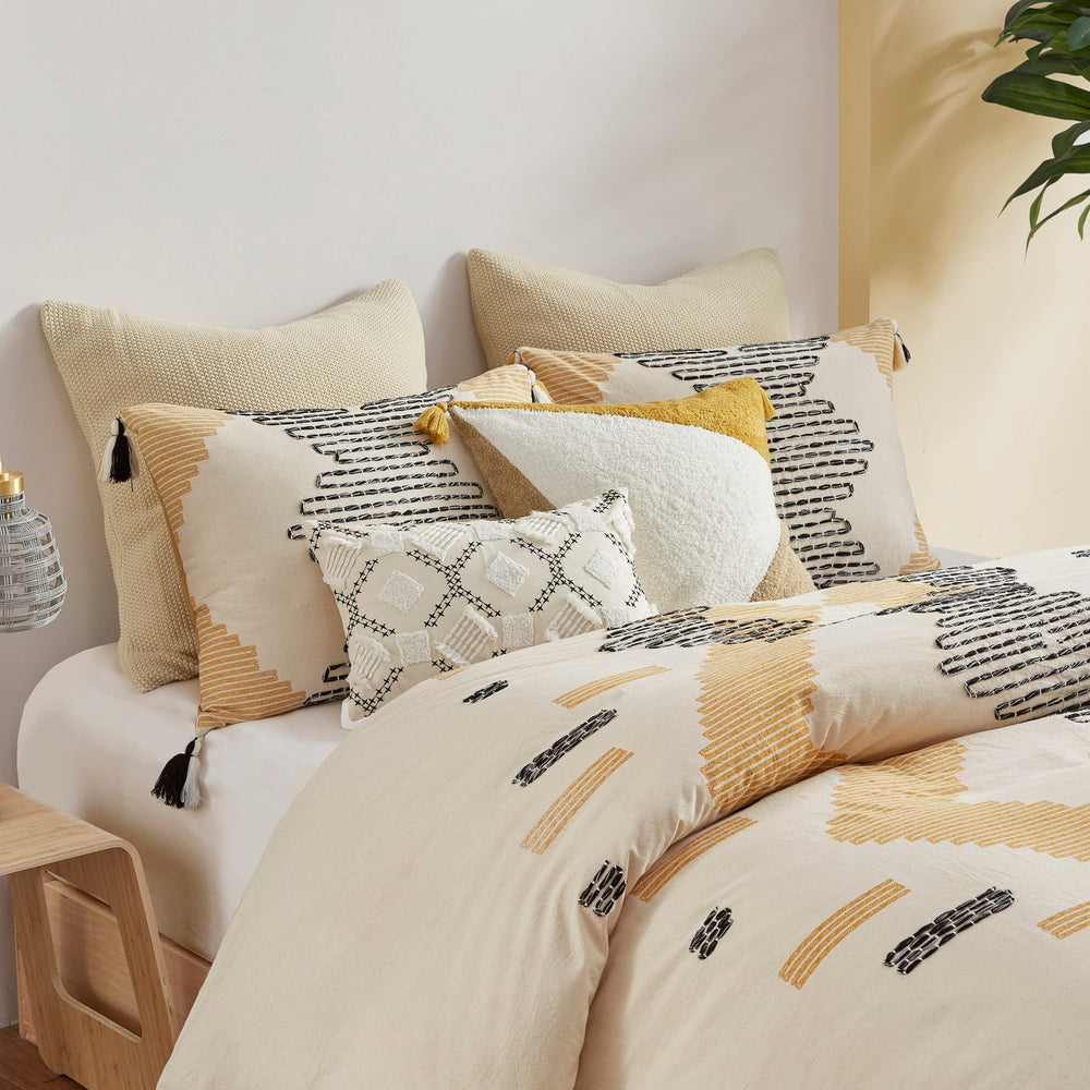 Full/Queen 3 Piece Cotton Duvet Cover Set Media 12