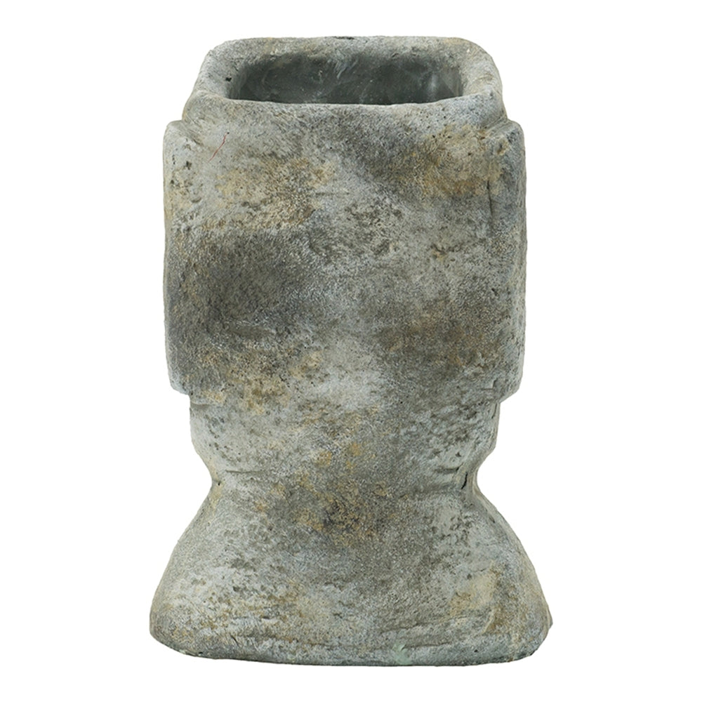 5x5.5x9' Easter Island Cement Planter Media 6