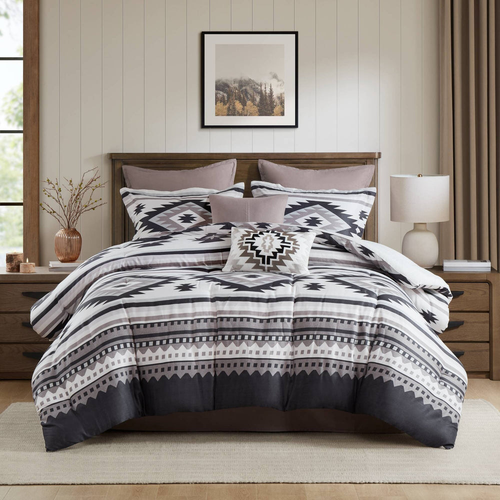8- Piece Cal King Comforter Set Media 18