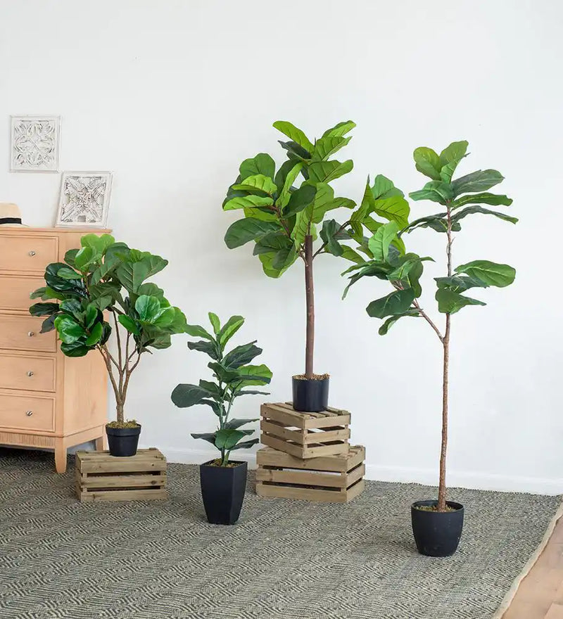 20x16x35' Artificial Fiddle-Leaf Fig Potted Plant