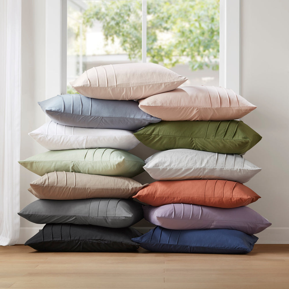 3-Piece Cal King Soft Washed Pleated Comforter Set Media 14