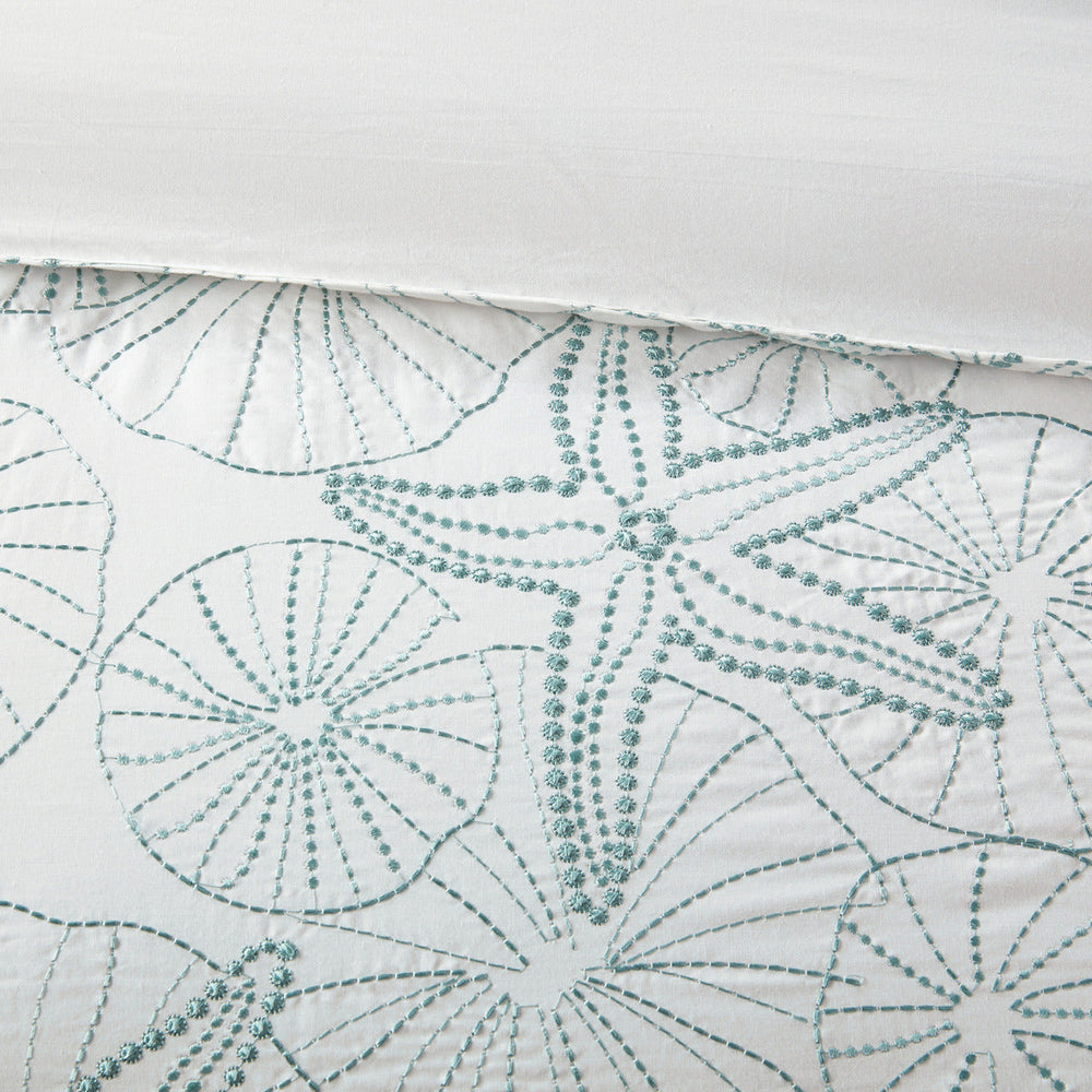 Duvet Cover Mini Set White Full/Queen Media 12