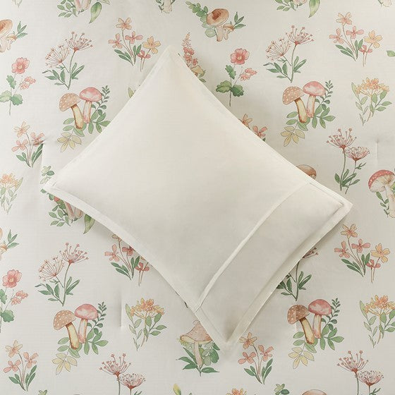 Full/Queen Mushroom Garden Comforter Set Media 3