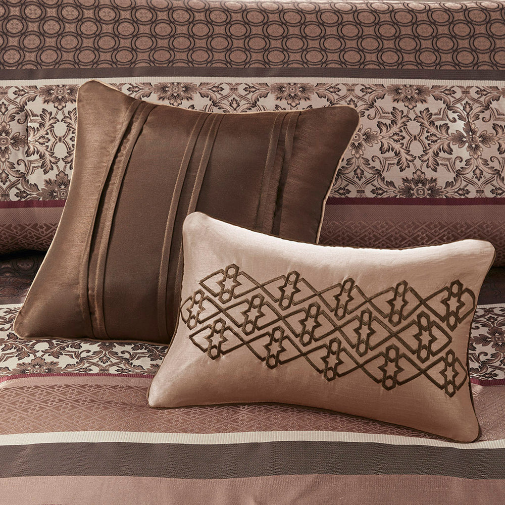 7 Piece Comforter Set Red Queen Media 16